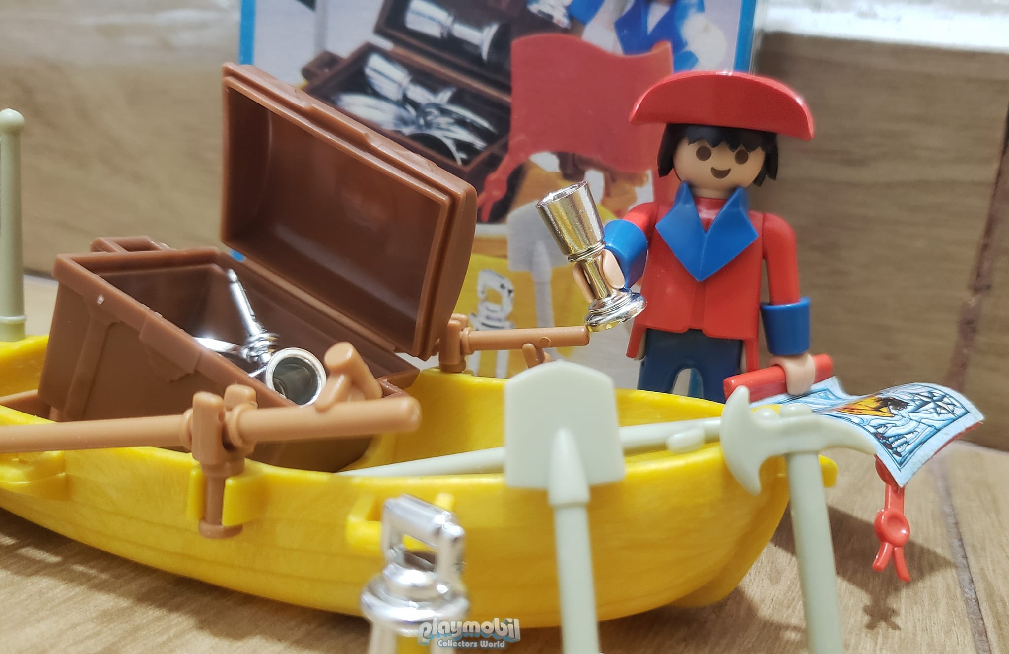 Lot De Pièces Playmobil Thème Pirates Et Vikings - Référence 3570, Occasion En Bon état