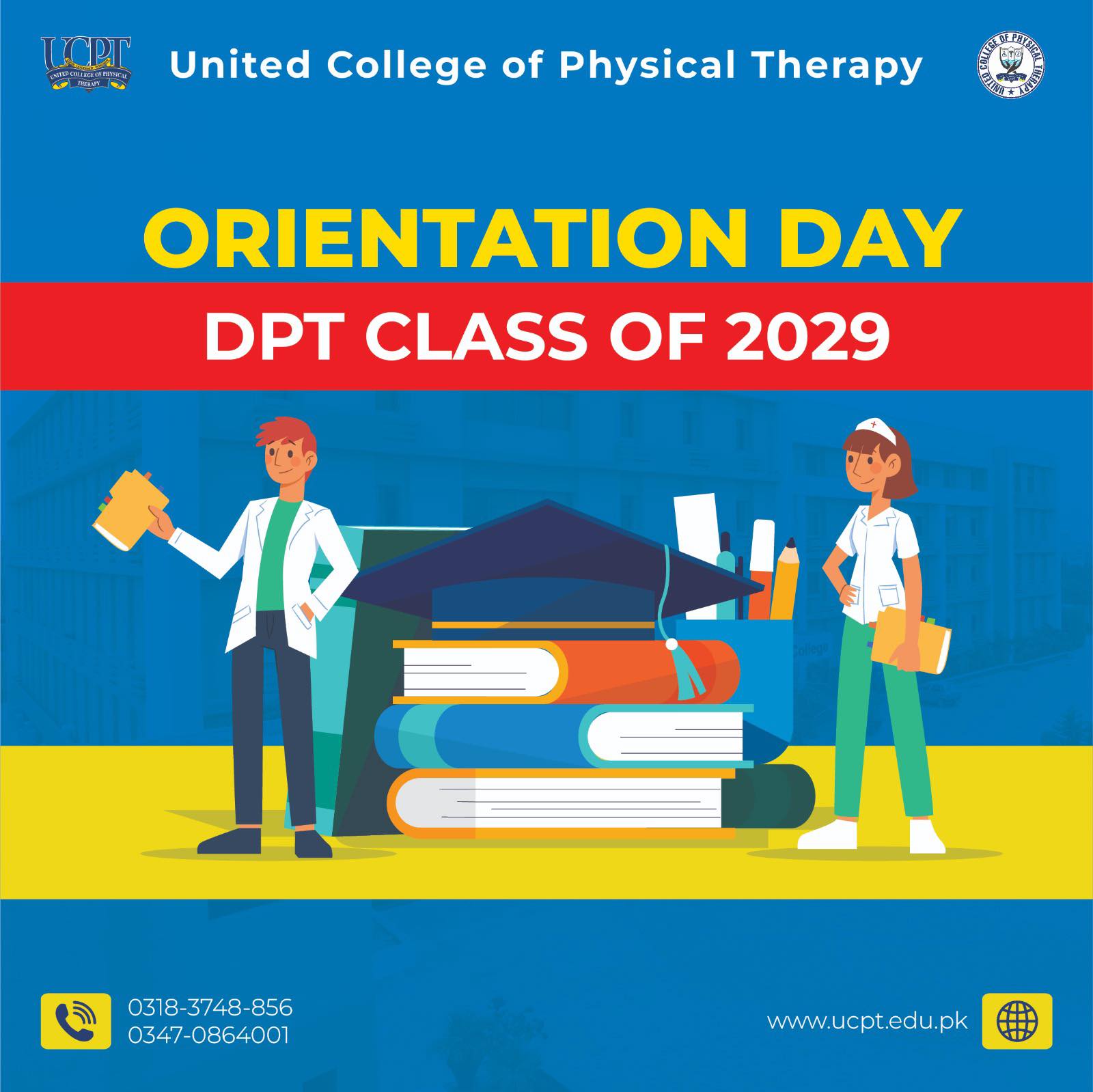 United - Welcoming the bright minds of DPT Class of 2029! Here’s to a ...