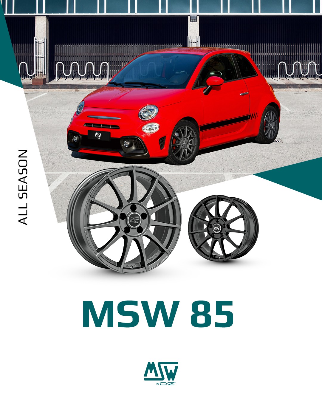 MSW 85 + Fiat 500 Abarth = 💥💥💥 Find out more on 👉 bit.ly