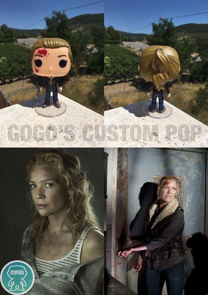 Gogo S Custom Pop Projet Custom Andrea Harrison 315 Fini Andrea Harrison Est L Un Des Personnages Principaux De La Serie The Walking Dead Durant La Saison 1 2 Et 3 Andrea