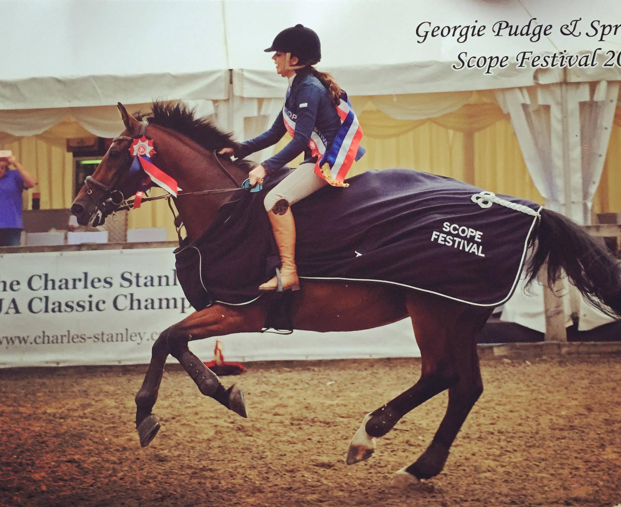 Georgie Pudge Schooling Livery | Hereford