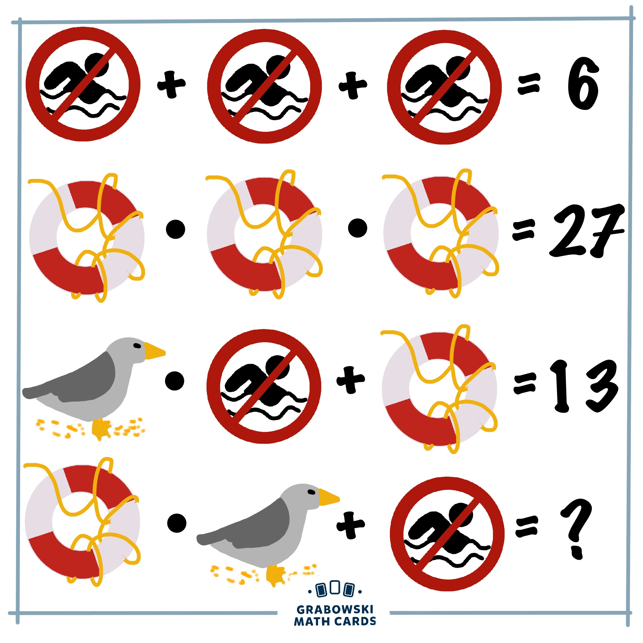 Grabowski Math Cards | Poznan