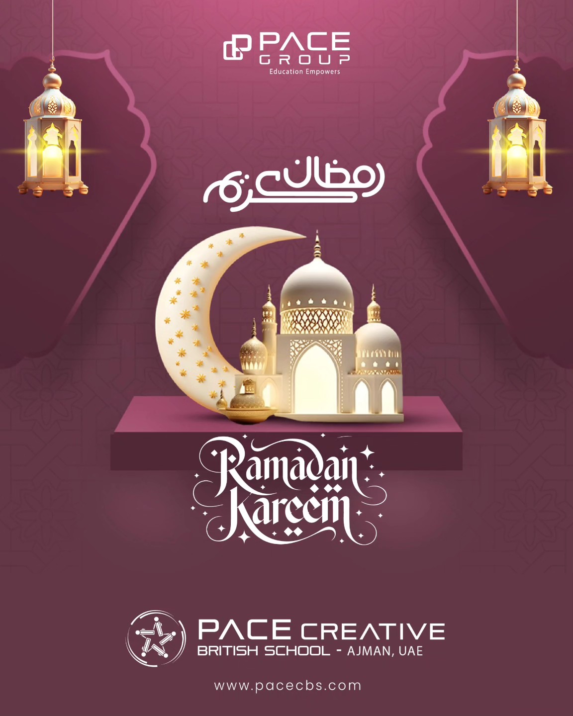 PACE - As we welcome the holy month of Ramadan, let’s remember to be ...