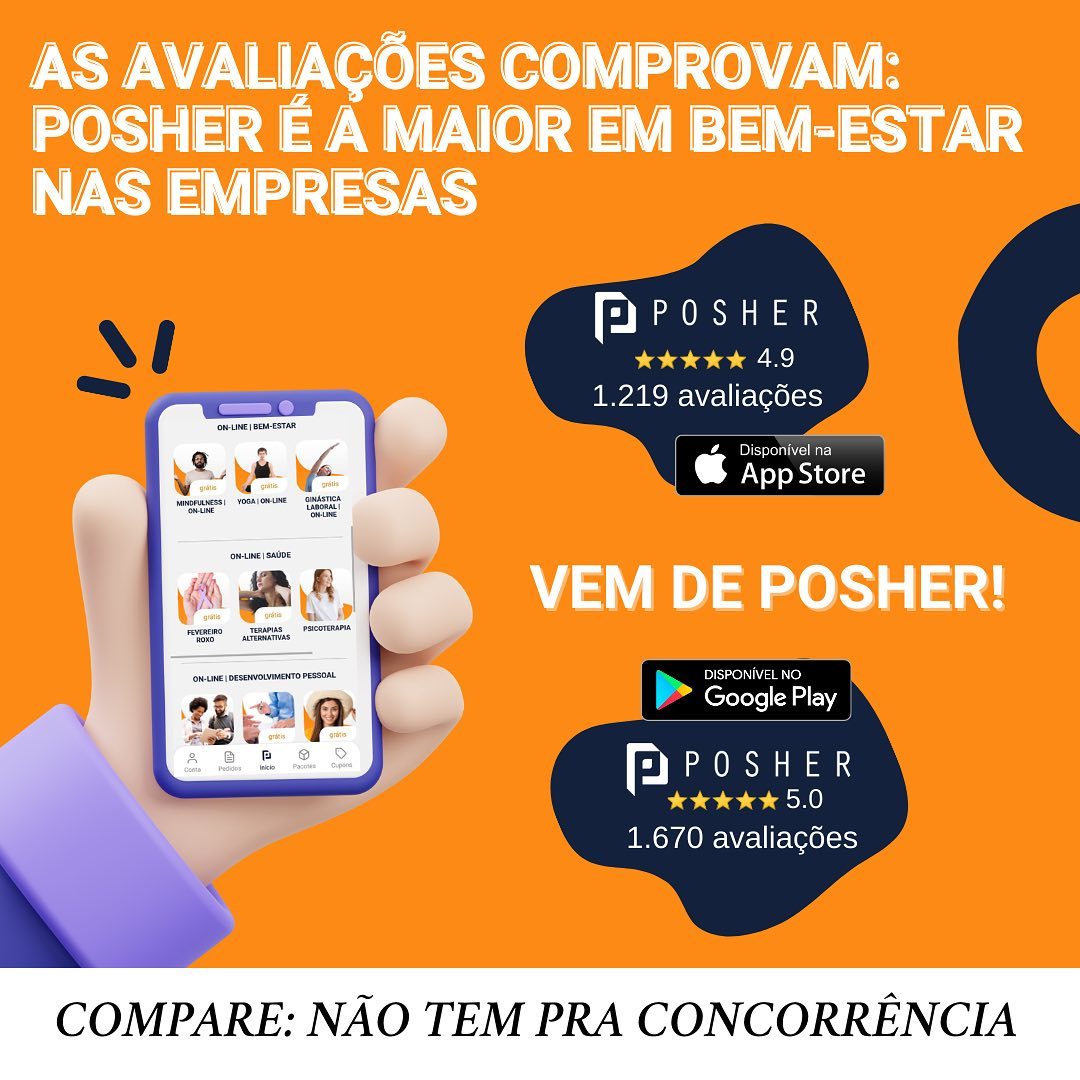 POSHER - Você sabia que a POSHER é a líder em serviços de...