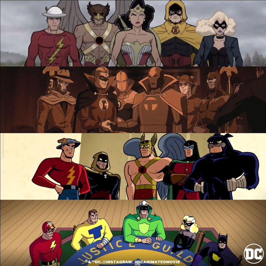 DC - 😎💪 credit: dcanimatedmovie • Justice Society World War II • Young ...