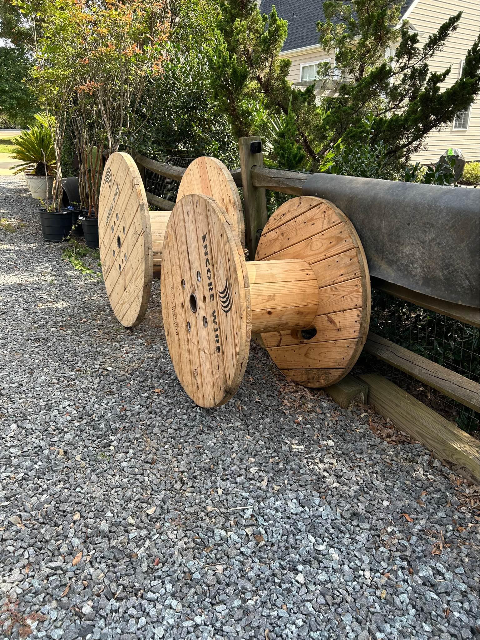Wooden spools Bird & Wildlife Accessories York, South Carolina