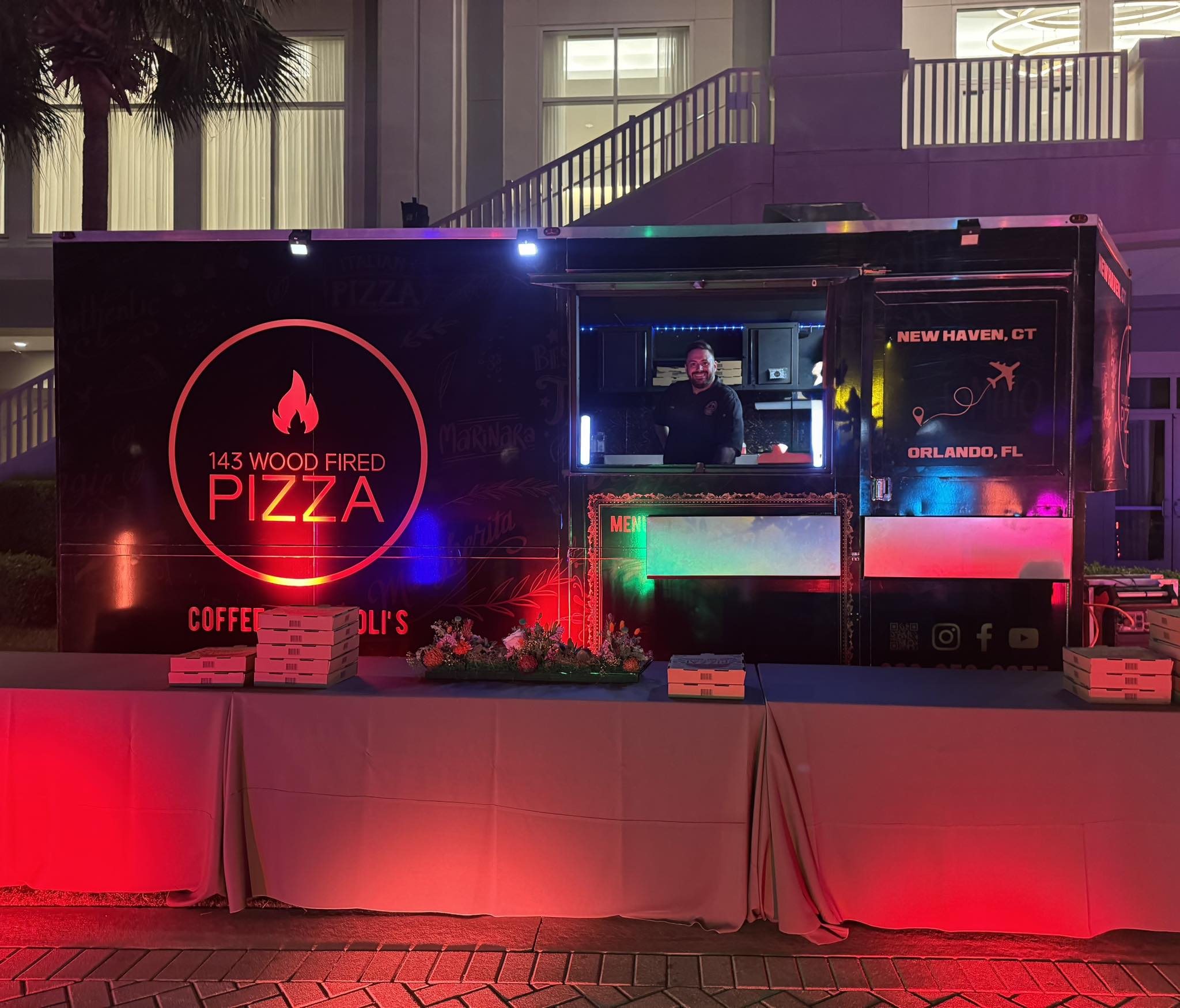 143 Wood Fired Pizza Truck & Catering | Orlando FL