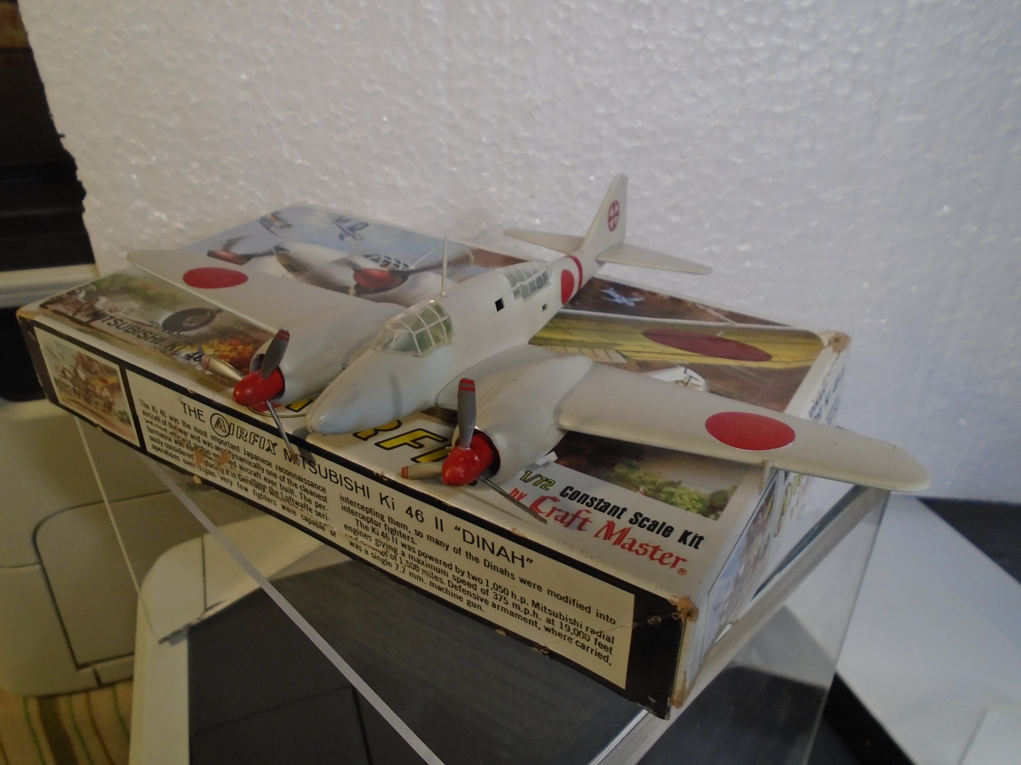 Airfix 1/72 Ki-46 Dinah model build and review
