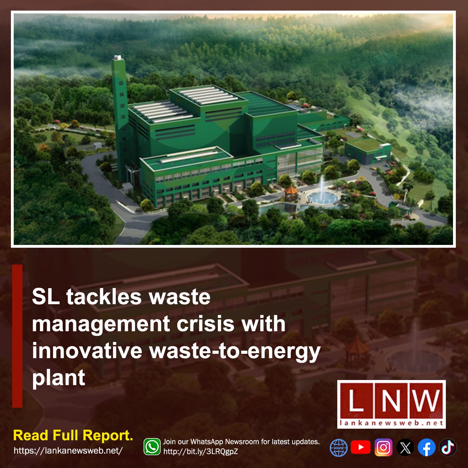 Lanka News Web - Sri Lanka tackles waste management crisis... | Facebook