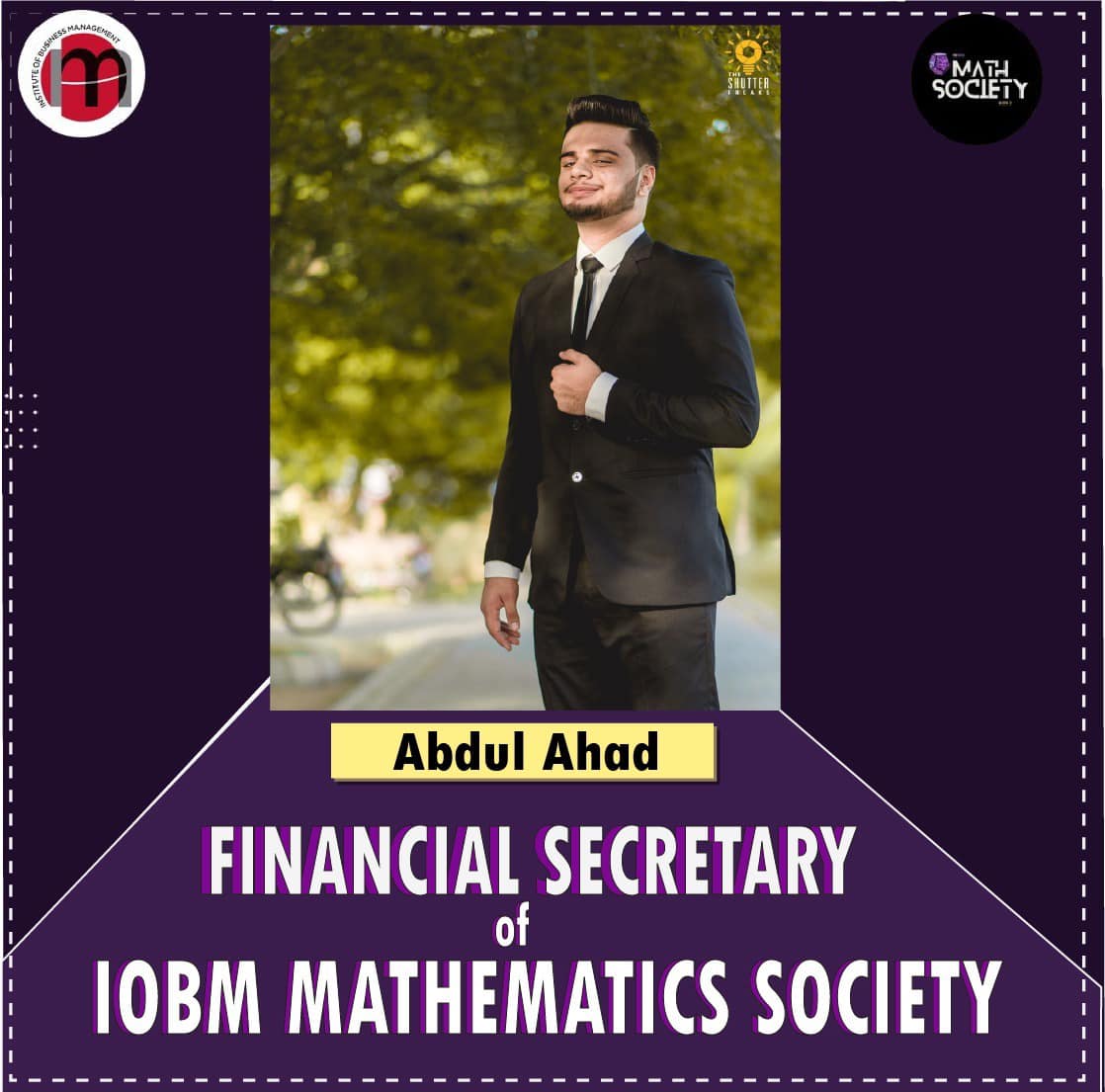 Mathematics Society of IoBM | Karachi