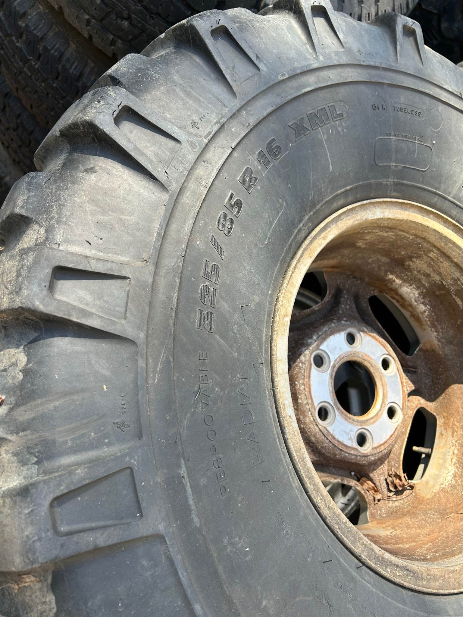 325/85/16 Military Goodyears on Stock GM wheels - Car Wheels, Tires ...