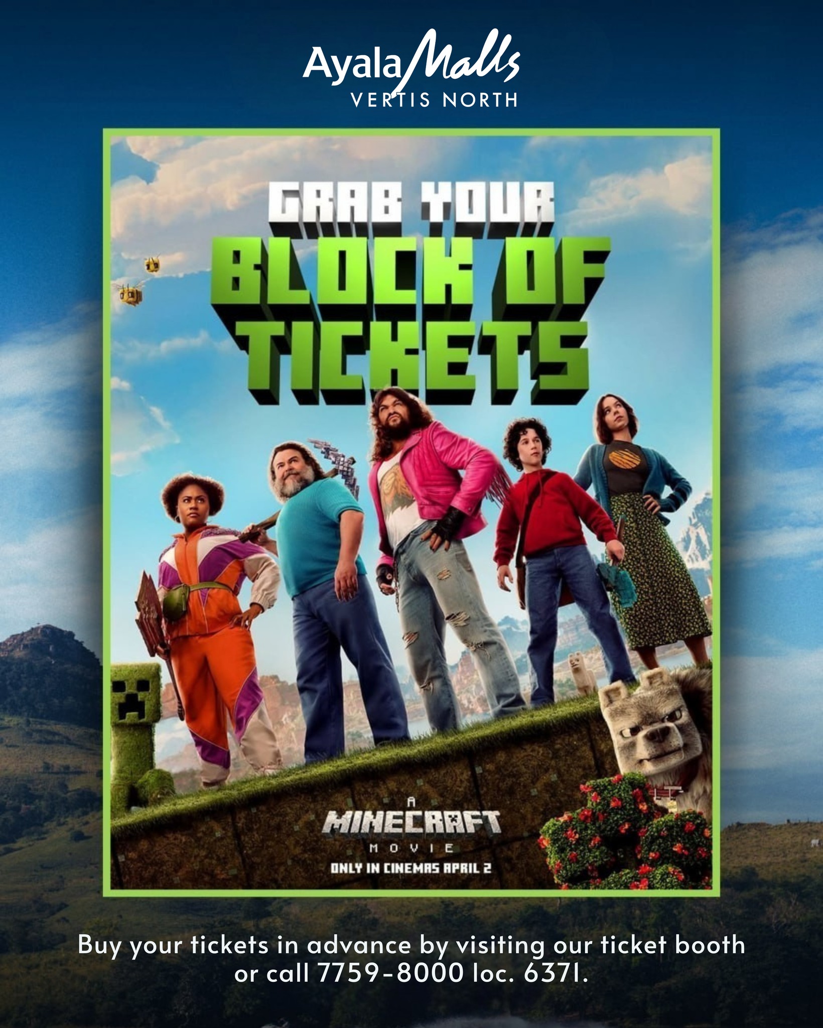 Ayala Malls Vertis North - Get ready for an epic adventure! 🎬 Minecraft ...