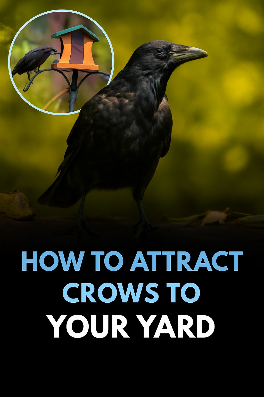 Raven addict - How to Attract Crows to Your Yard Offer... | Facebook