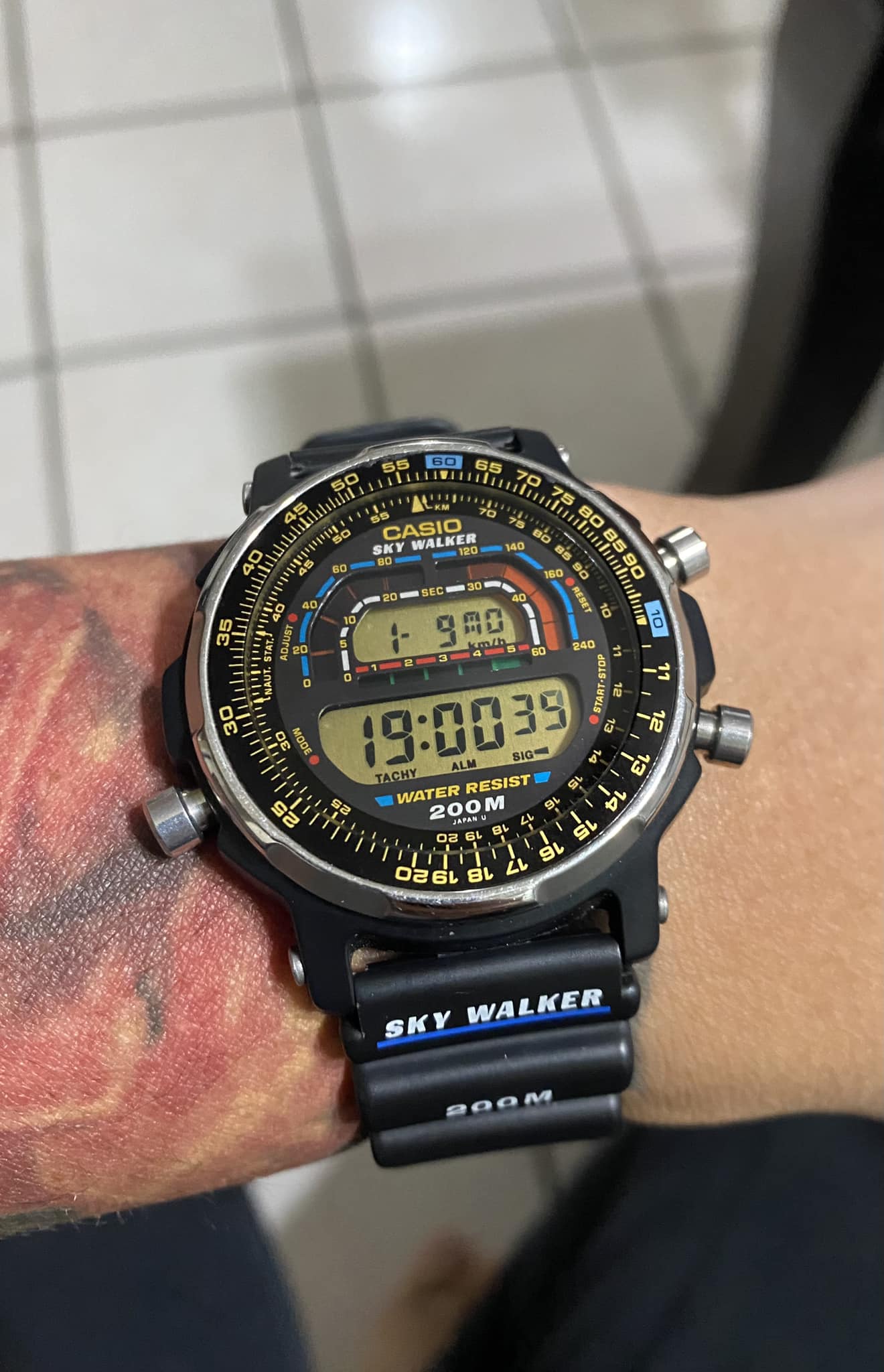 CASIO SKYWALKER DW-401 ?⚪️⚫️??