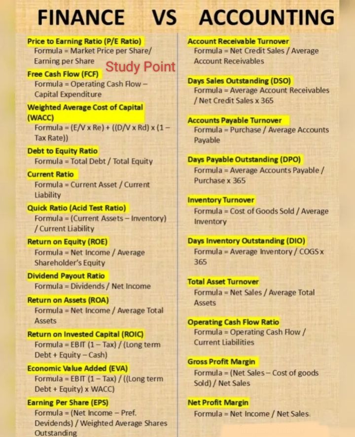Study - Finance vs Accounting #accounting #Finance #fblifestyle Study ...