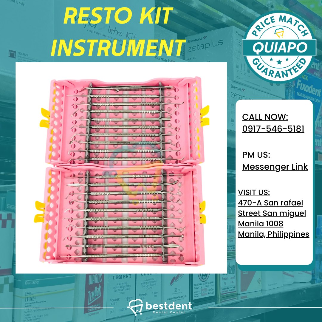 Bestdent - 🦷 Upgrade your dental toolkit with our Resto Kit Instrument ...