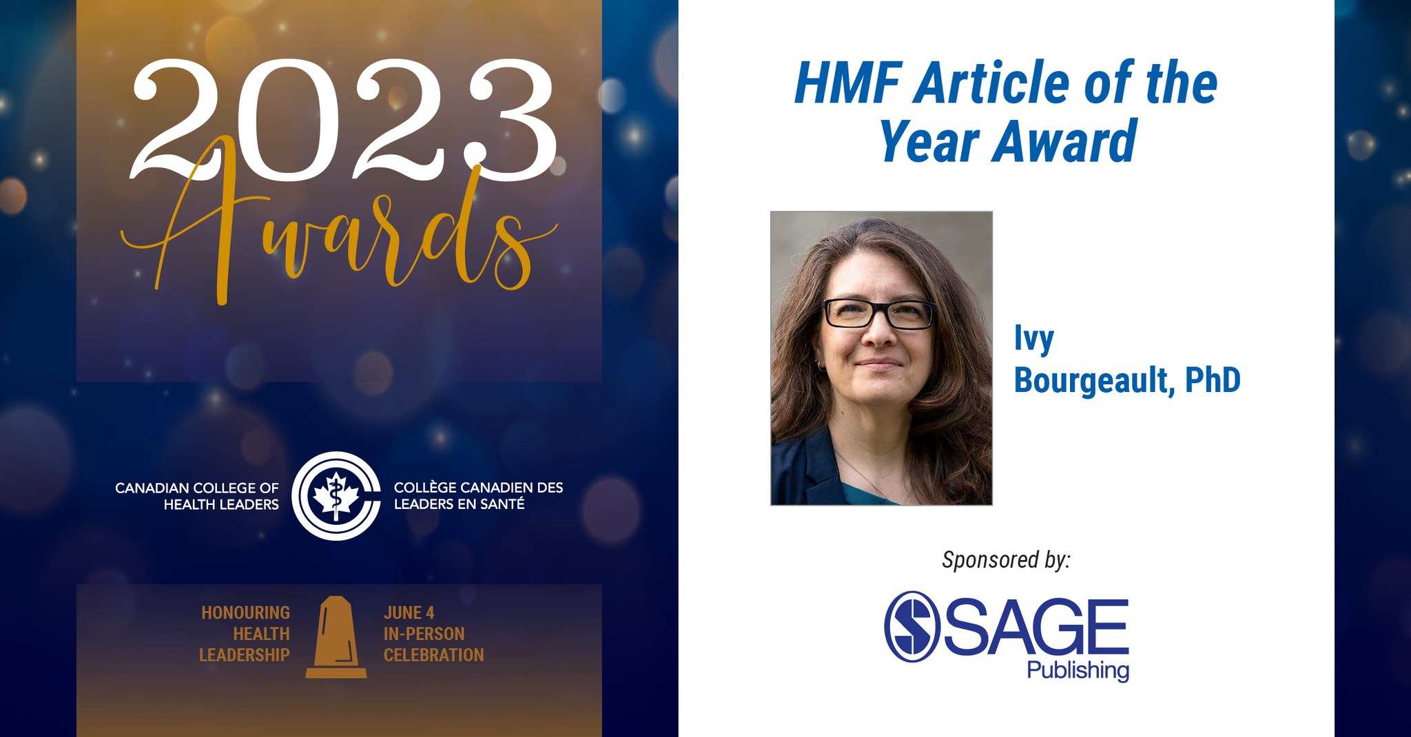 🏆 2023 Honouring... - Canadian College of Health Leaders