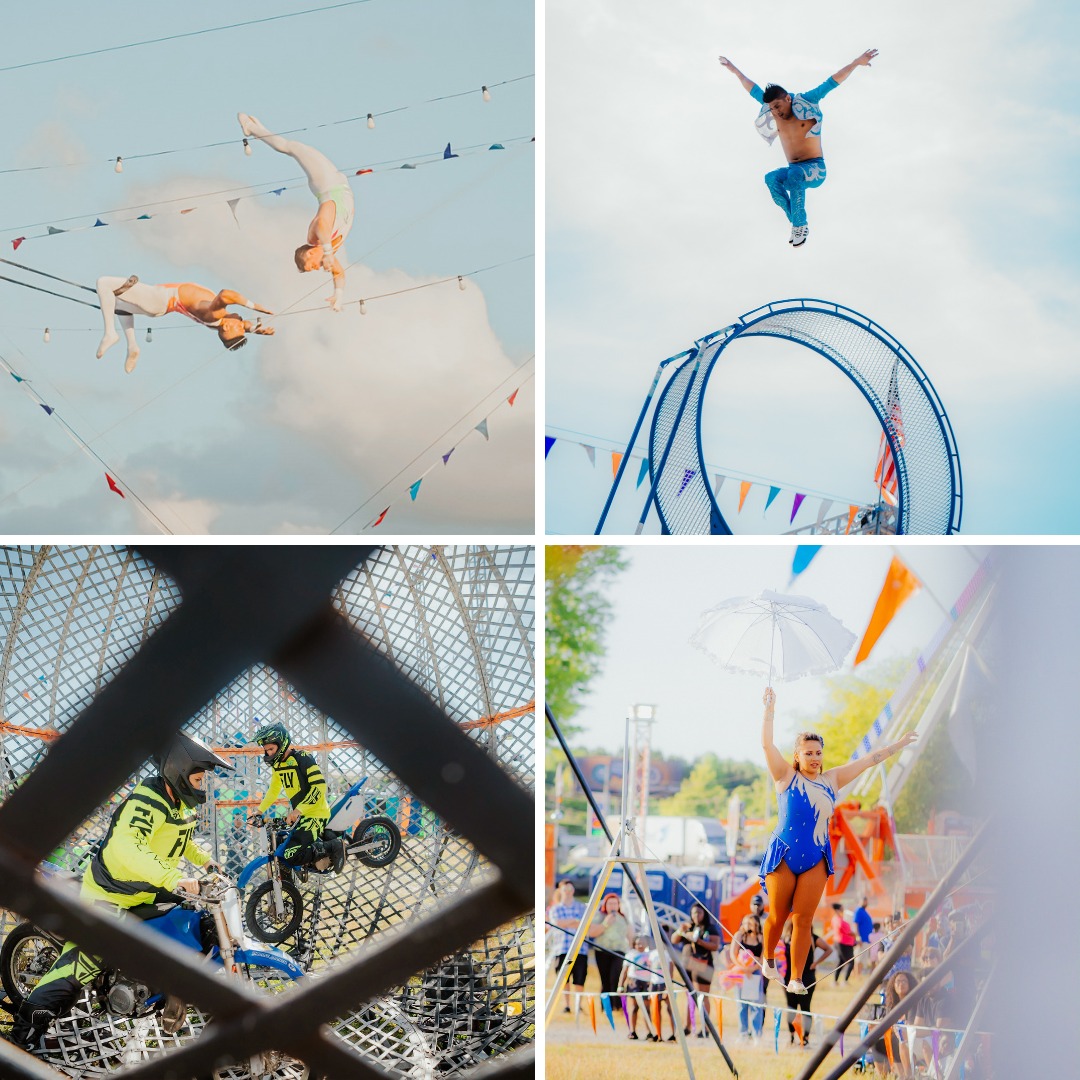 Thrillville - 🎪 The High Flying Pages have entertained families around ...