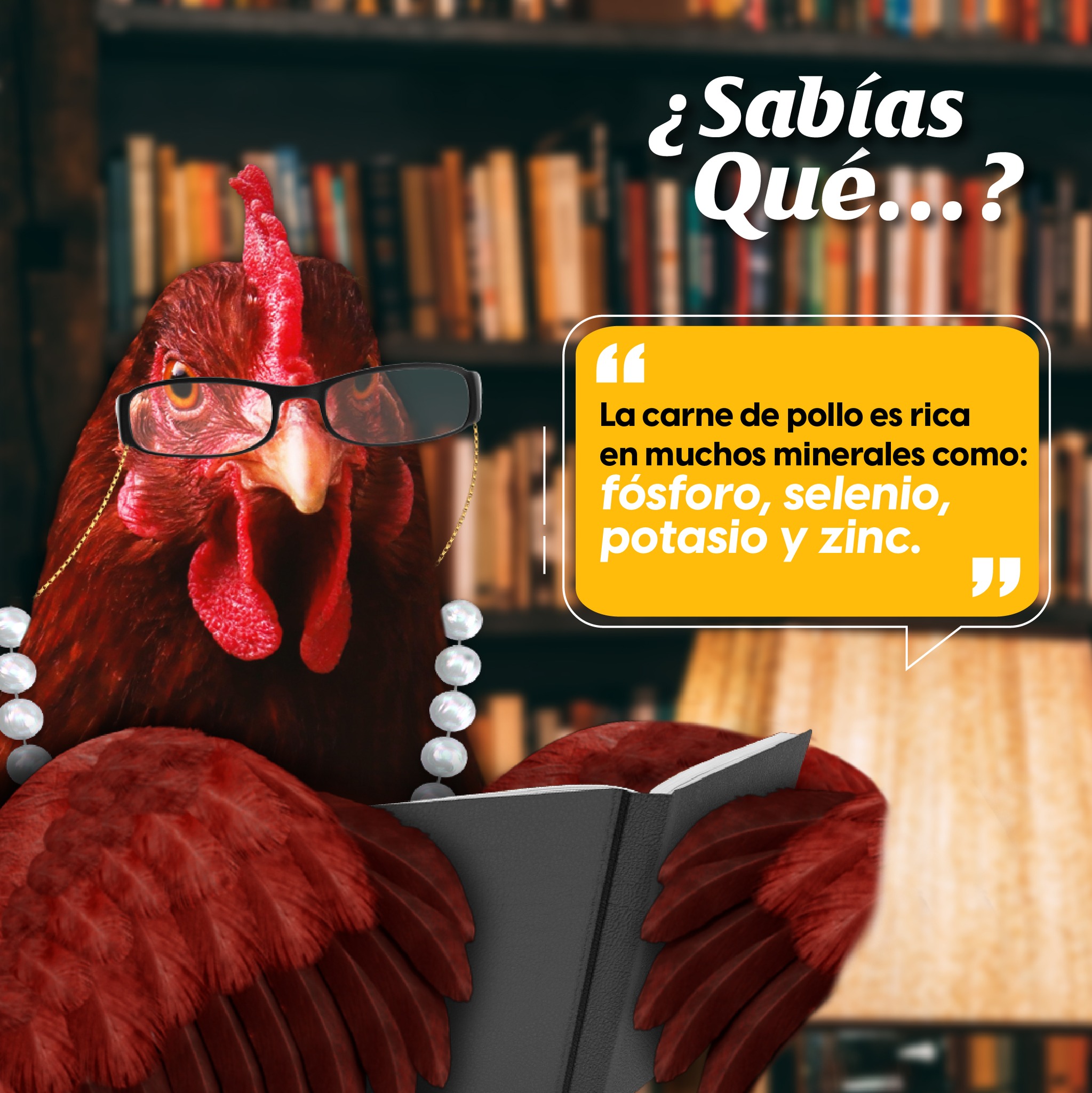 Avícola Johnny - El pollo es una fuente de minerales y es...