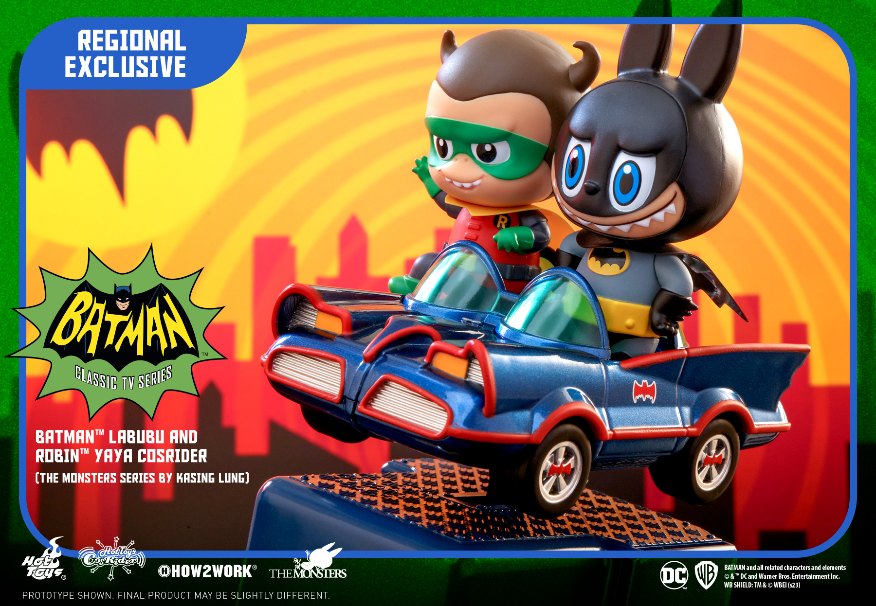 Hot Toys - 【Batman (1966) - Batman Labubu & Robin Yaya...
