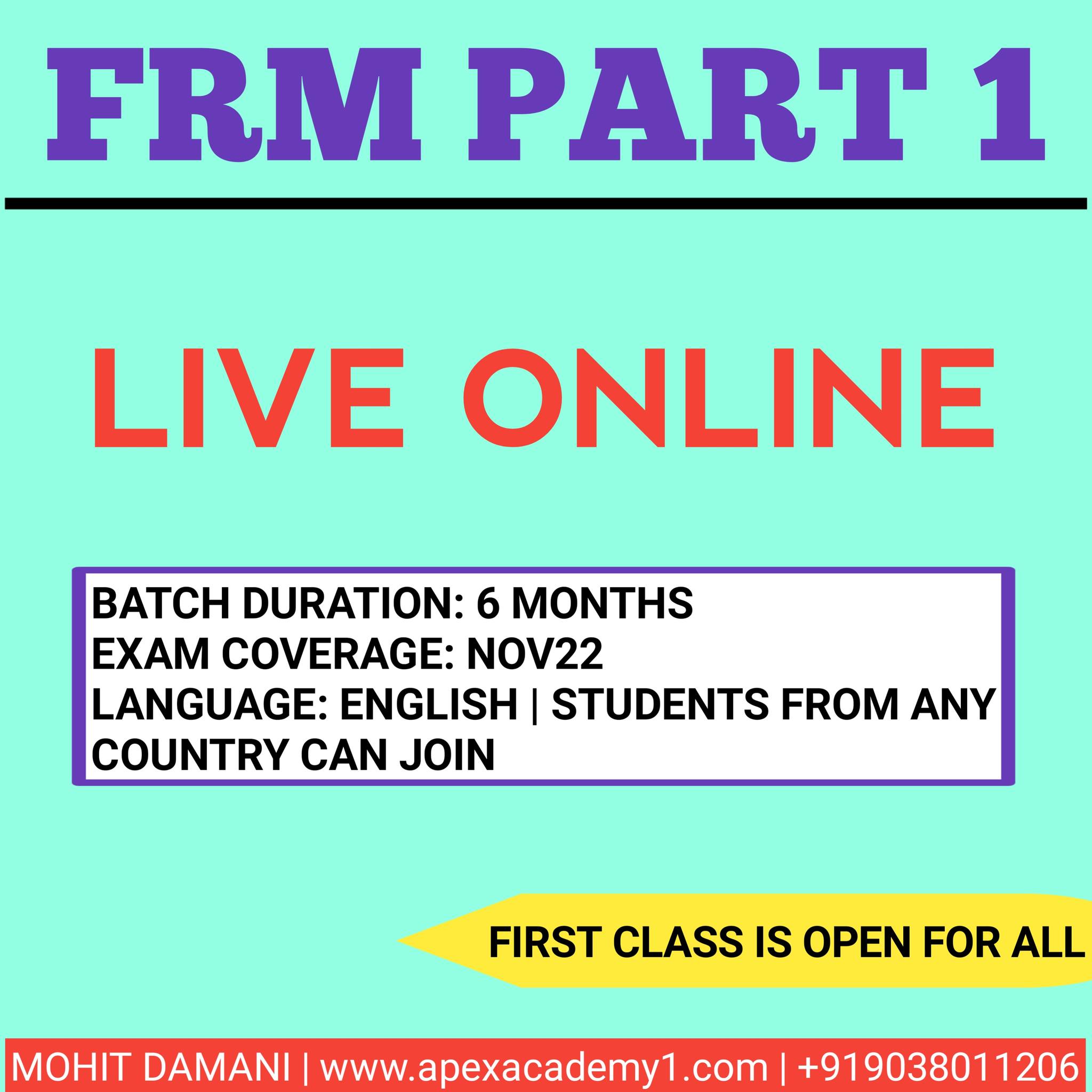 FRM PART 1 - Study Group | Facebook