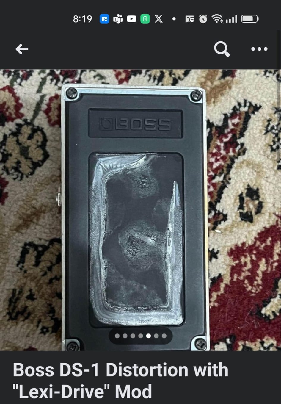 What does the JHS Boss GE-7 Magnum Mod entail?