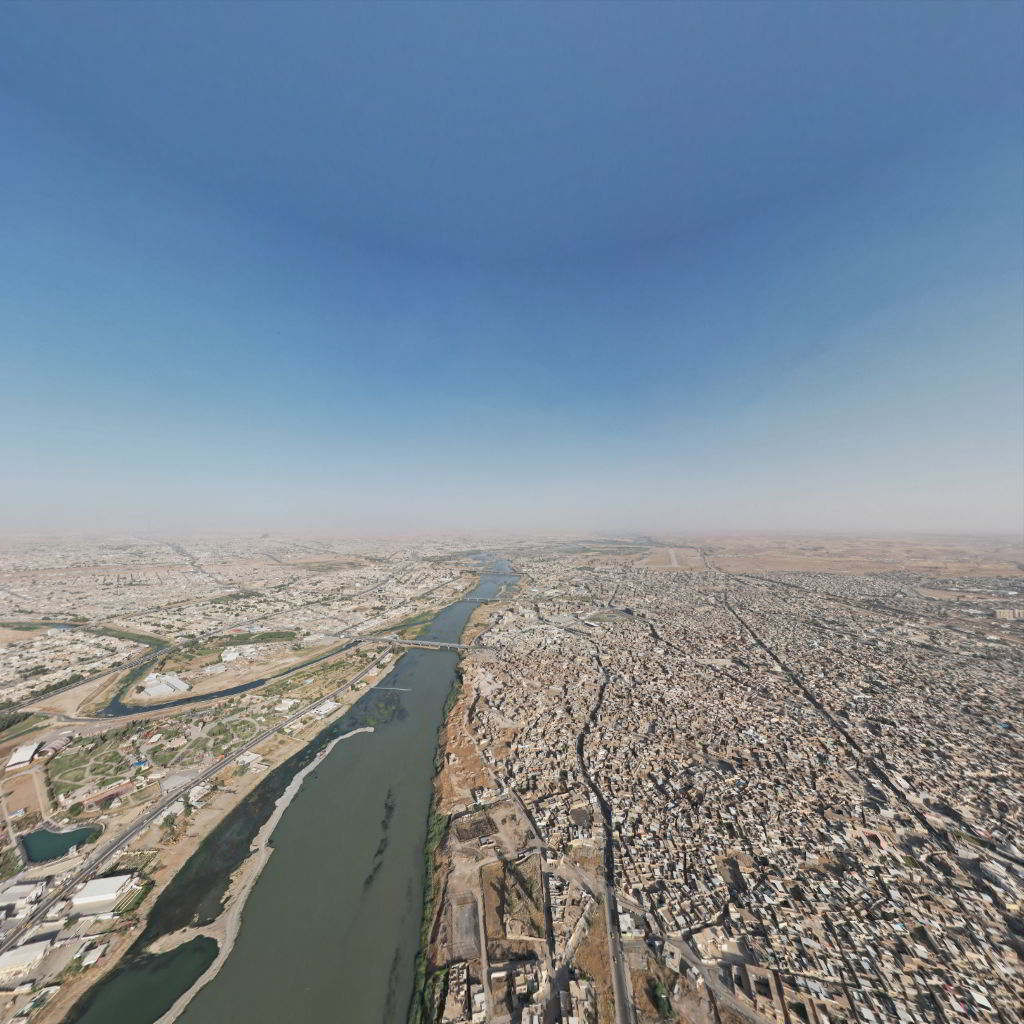 راديو - صورة جوية بزاوية 360 درجة من مدينة #الموصل ️ | Facebook