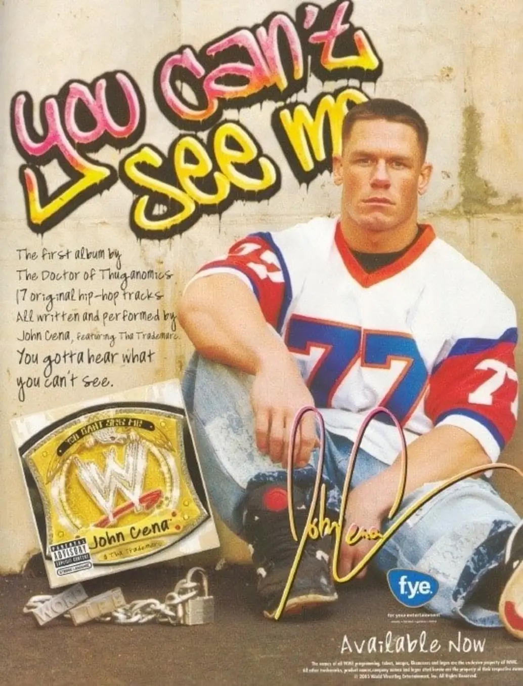 John Cena released his album 