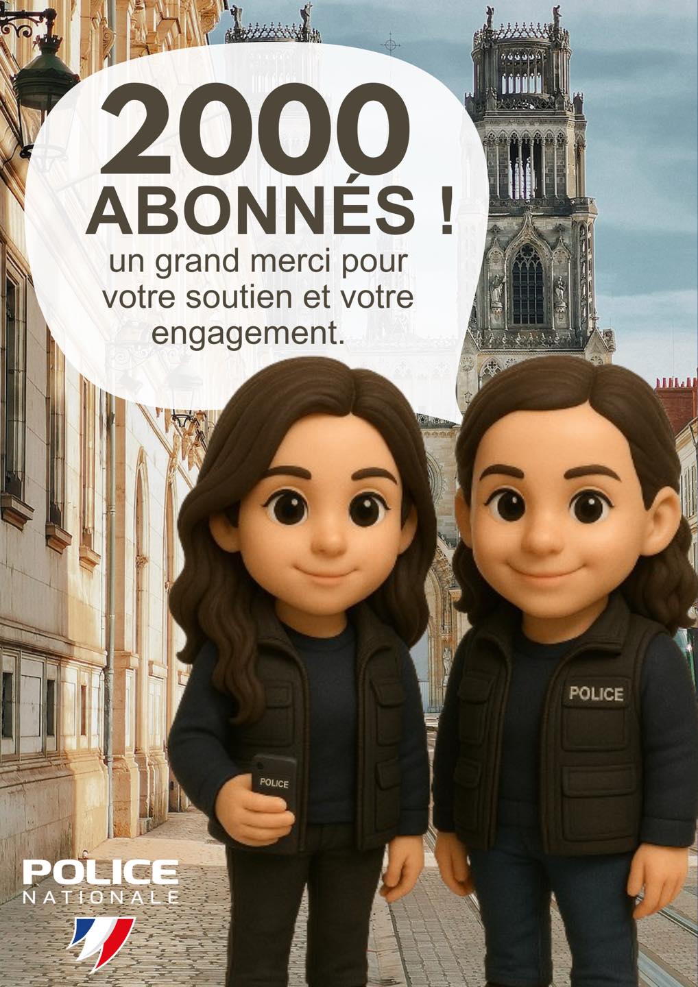 Police - MERCI | Ouvert en janvier 2023, le compte Facebook de la ...