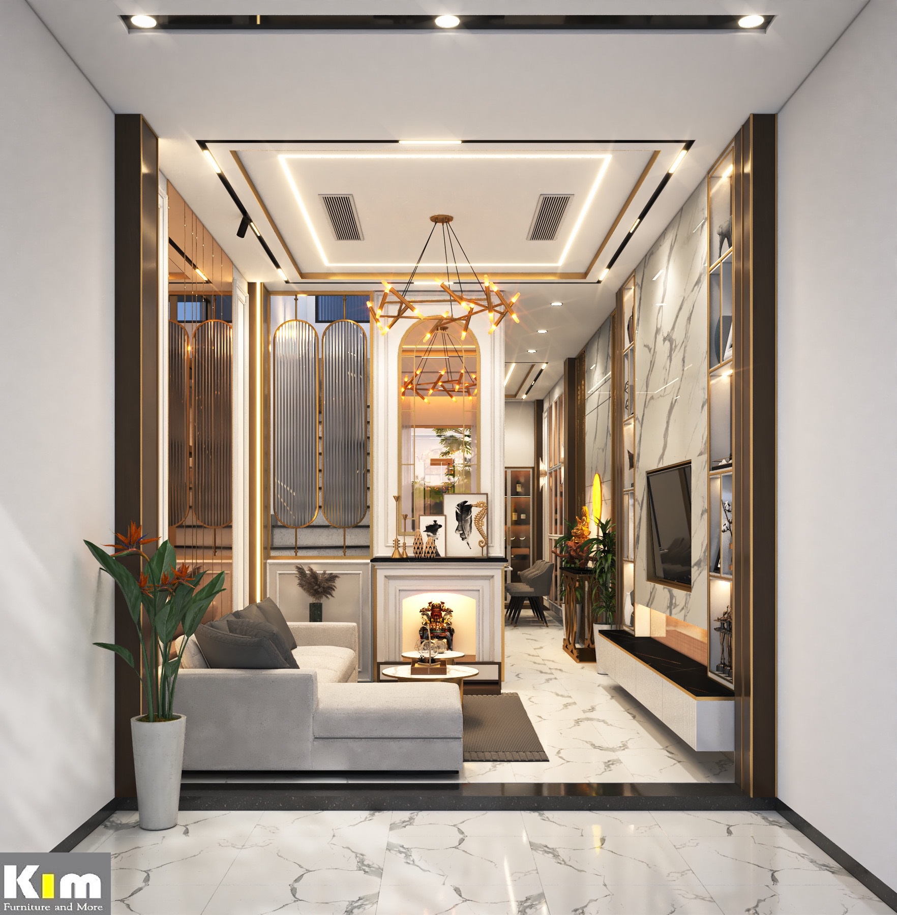 KIM - Thiết kế Nội thất và Xây dựng