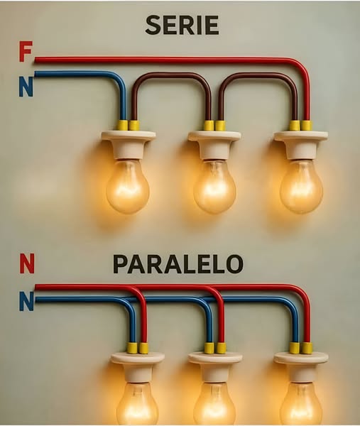 Electrician Community | Series vs. Parallel Bulb Wiring – Simple ...