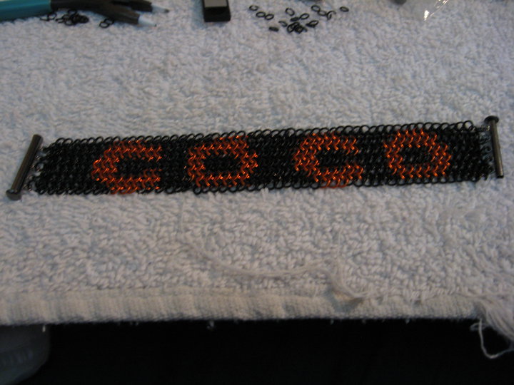 My Leather bracelet featuring the iconic MANOWAR logo on stainless