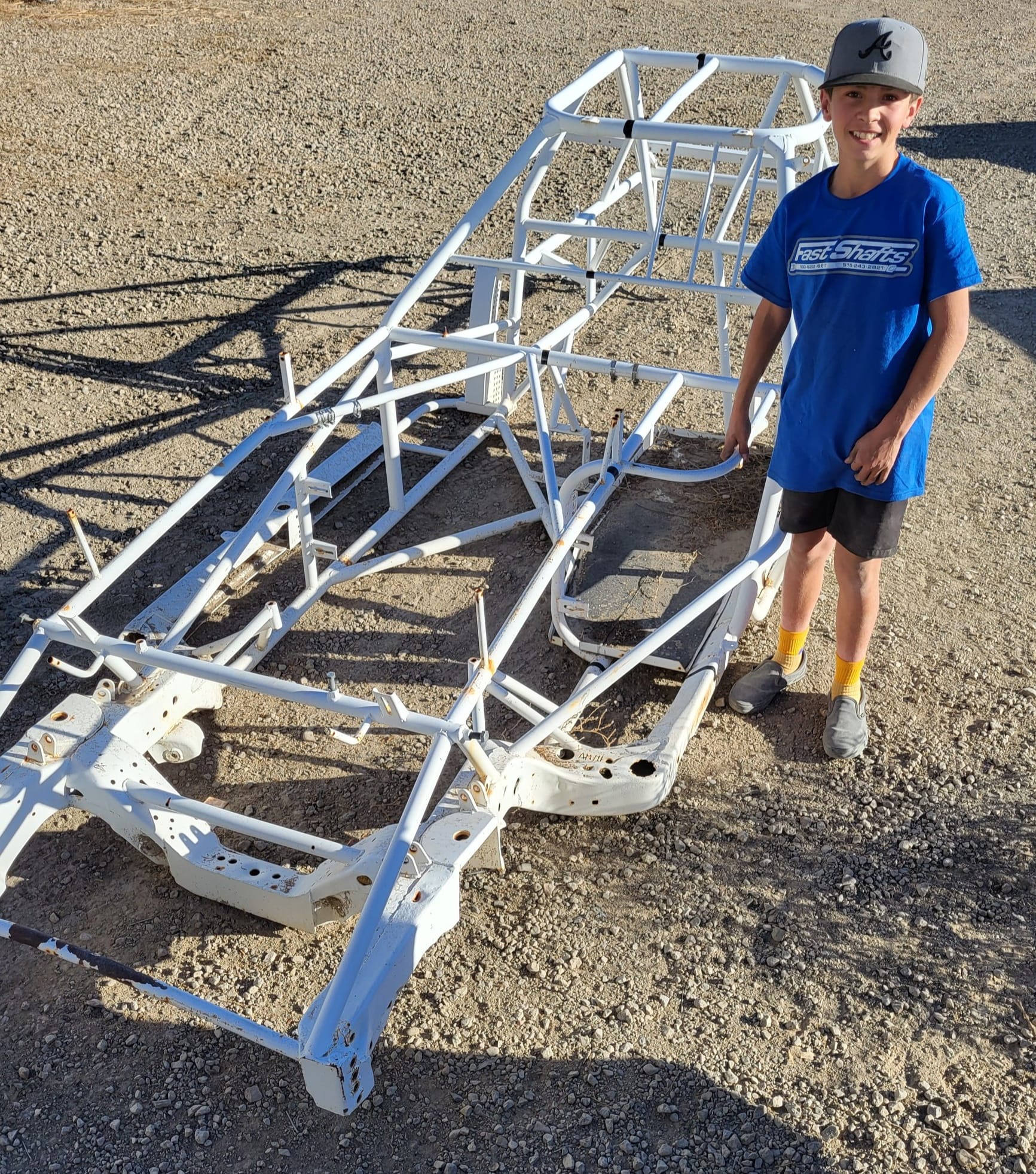 Cutting up my dads 1st Addiction... - Payce Herrera Racing