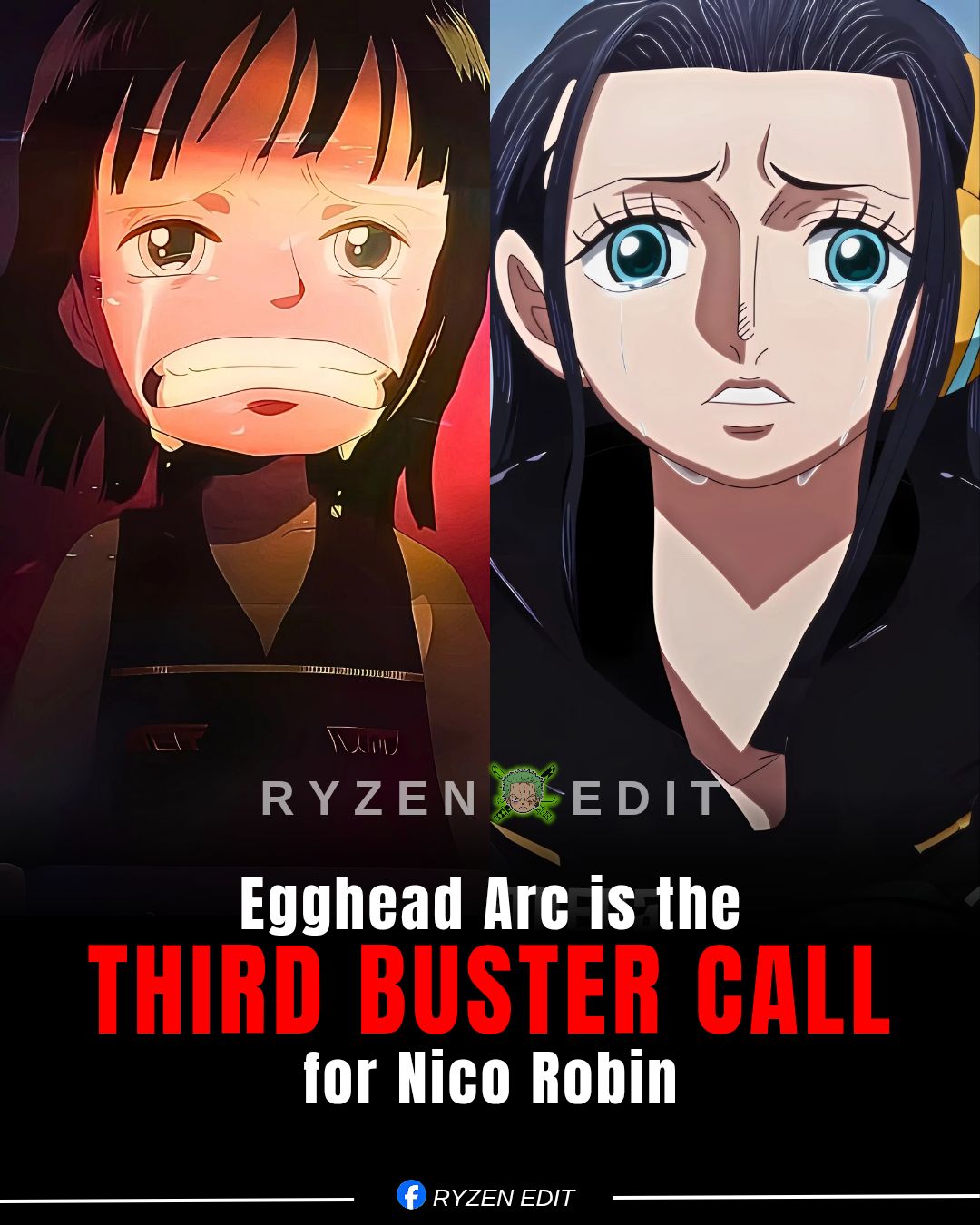 Ryzen - Nico Robin has experienced 3 Buster Calls: 1. Ohara Incident ...