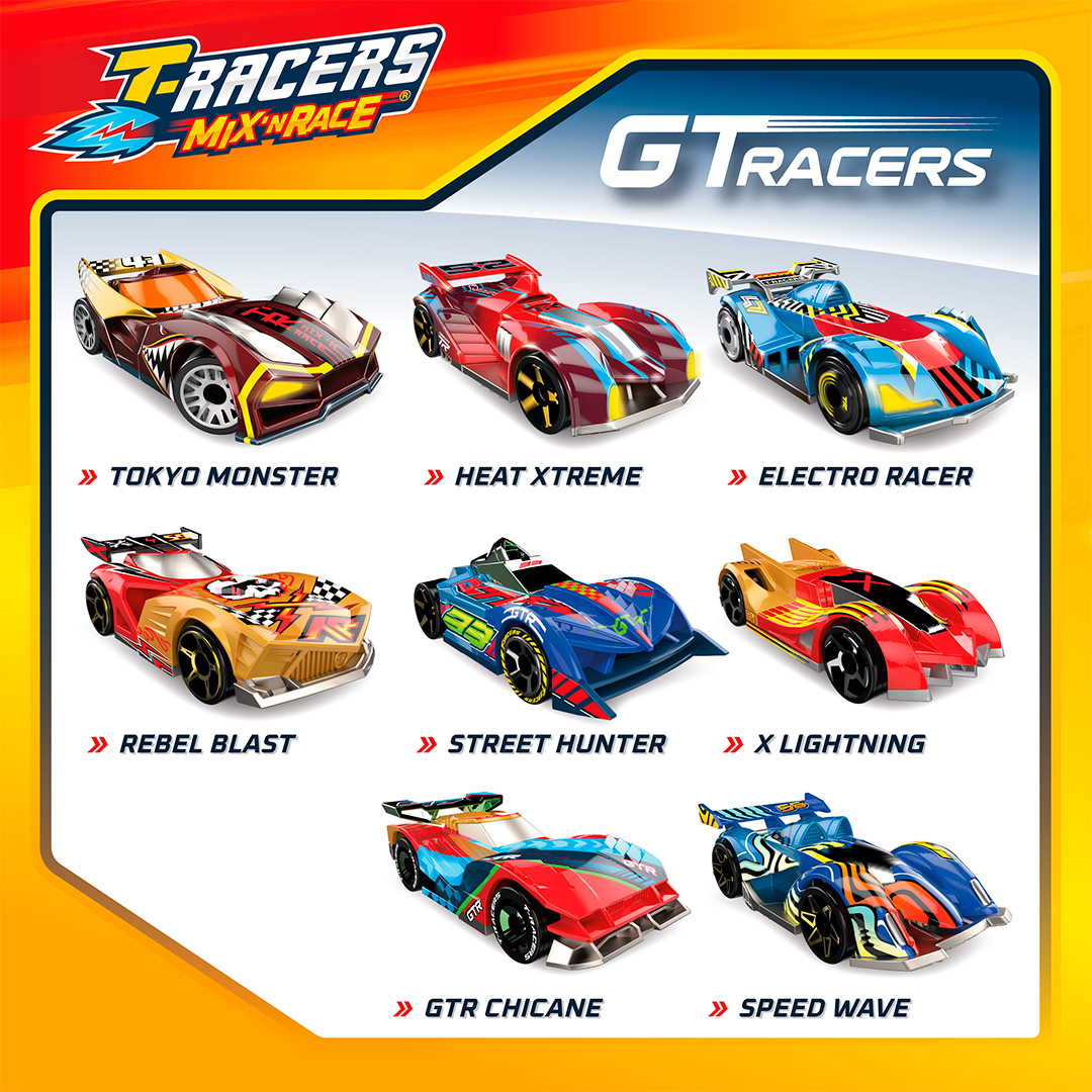 T-Racers English - Racers, get ready! 🏁 Check out the all new GT-Racers ...