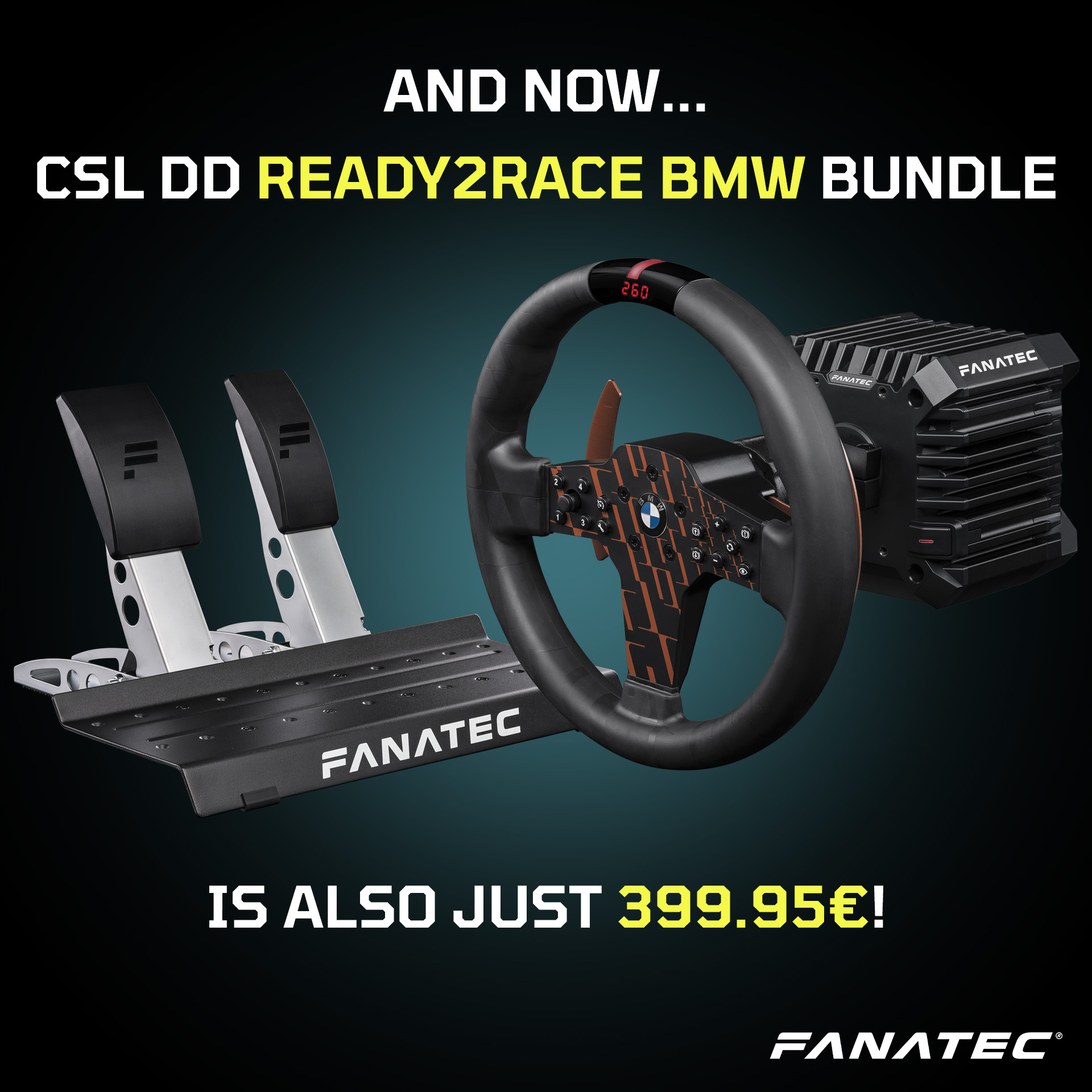 Fanatec - Since the P1 V2 wheel from the CSL DD Ready2Race Bundle 