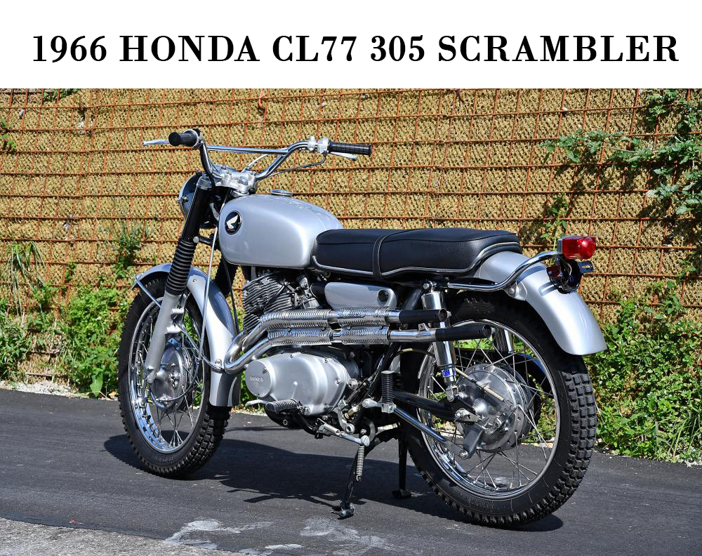 1966 HONDA CL77 305 SCRAMBLER.