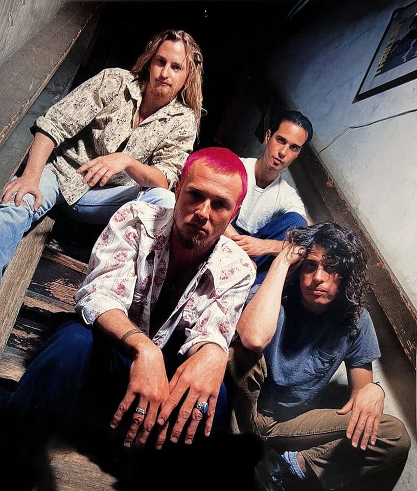 STONE TEMPLE PILOTS photographed by Neil Zlozower, 1993.