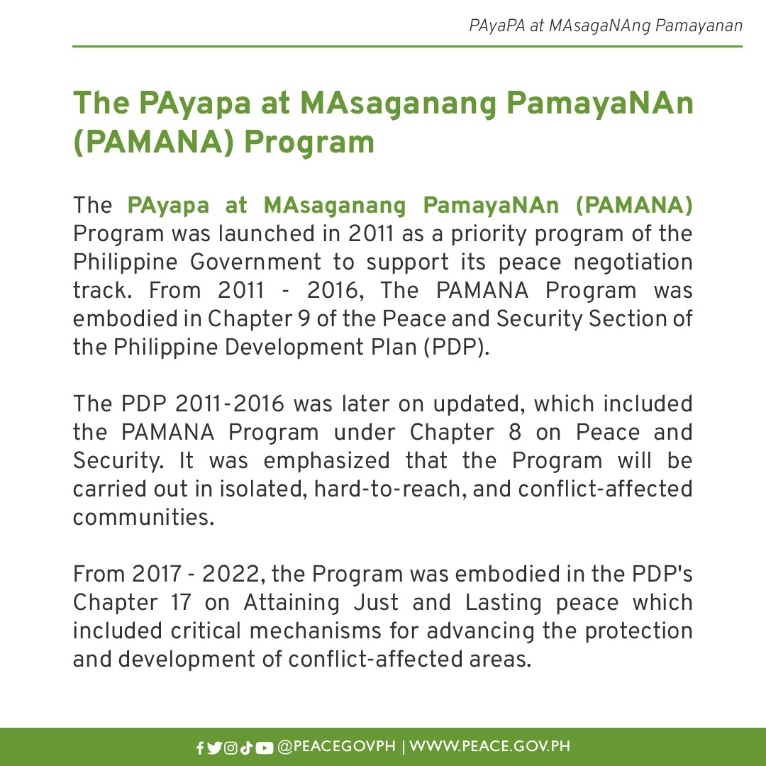 OPAPRU - LOOK: The The PAyapa at MAsaganang PamayaNAn...