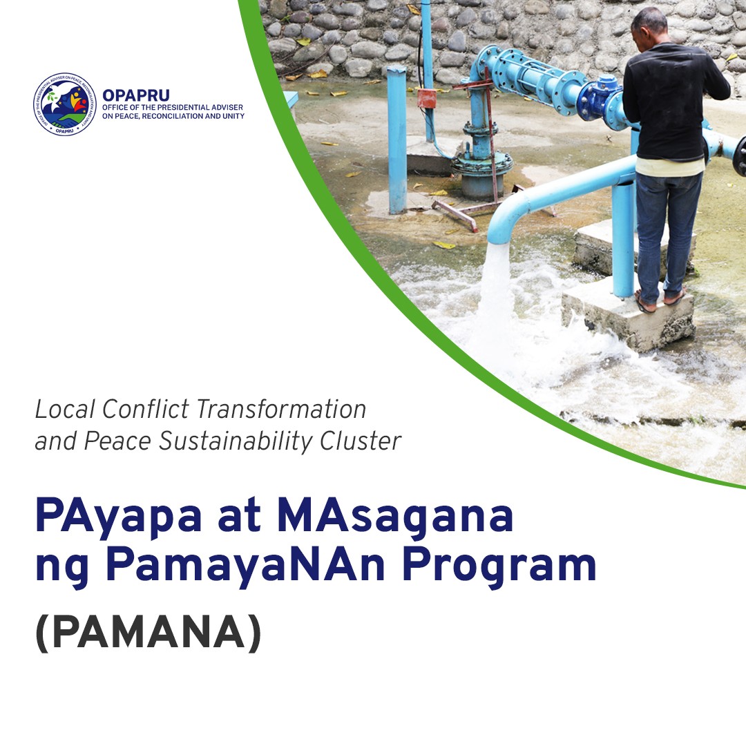OPAPRU - LOOK: The The PAyapa at MAsaganang PamayaNAn...