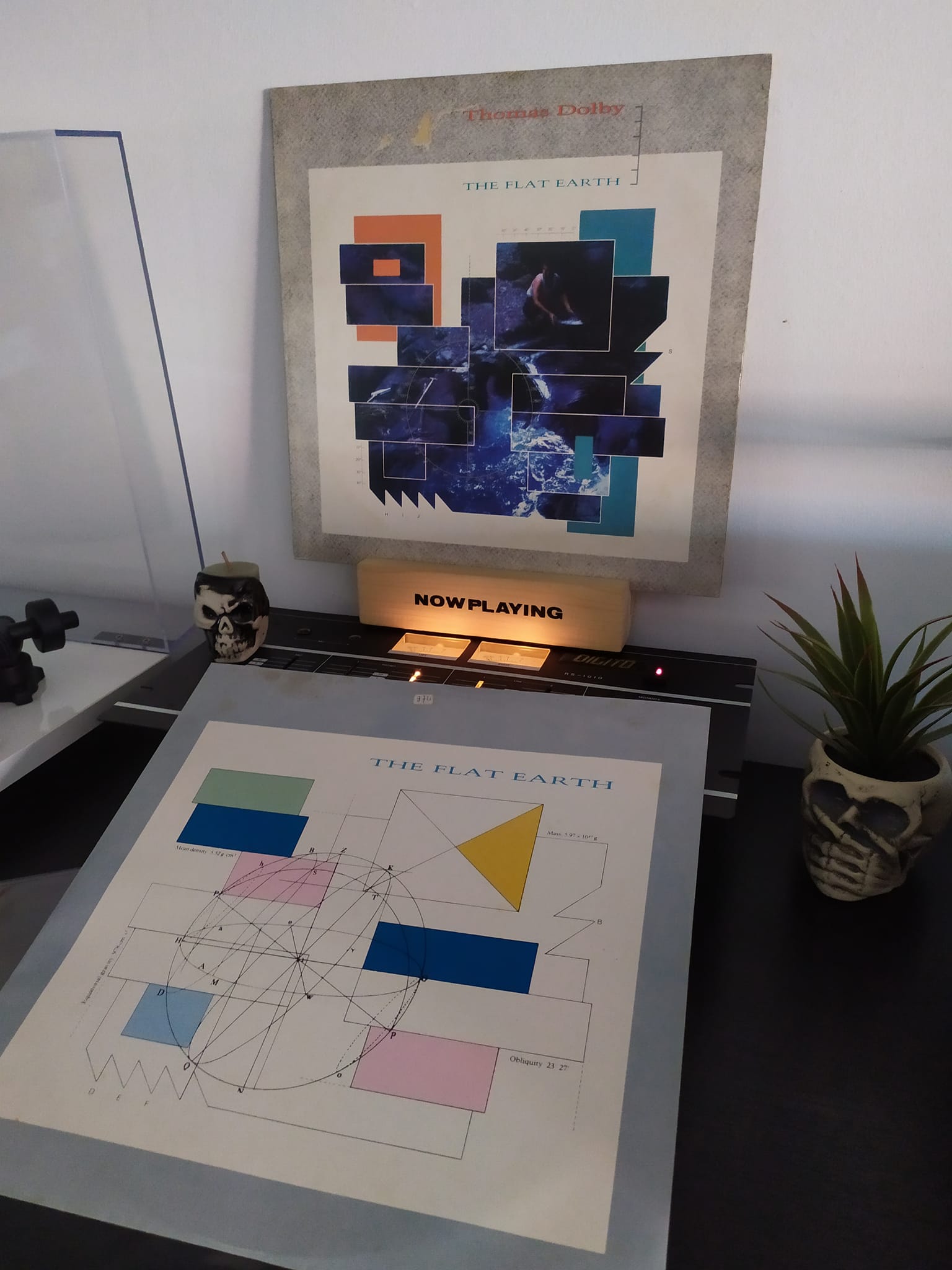 Thomas Dolby's The Flat Earth 40th anniversary edition