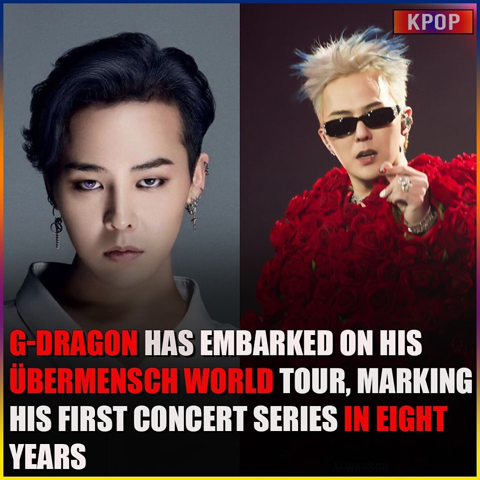 LEGENDARY NIGHT WITH THE KING OF K-POP 👑💛 K-pop icon G-Dragon