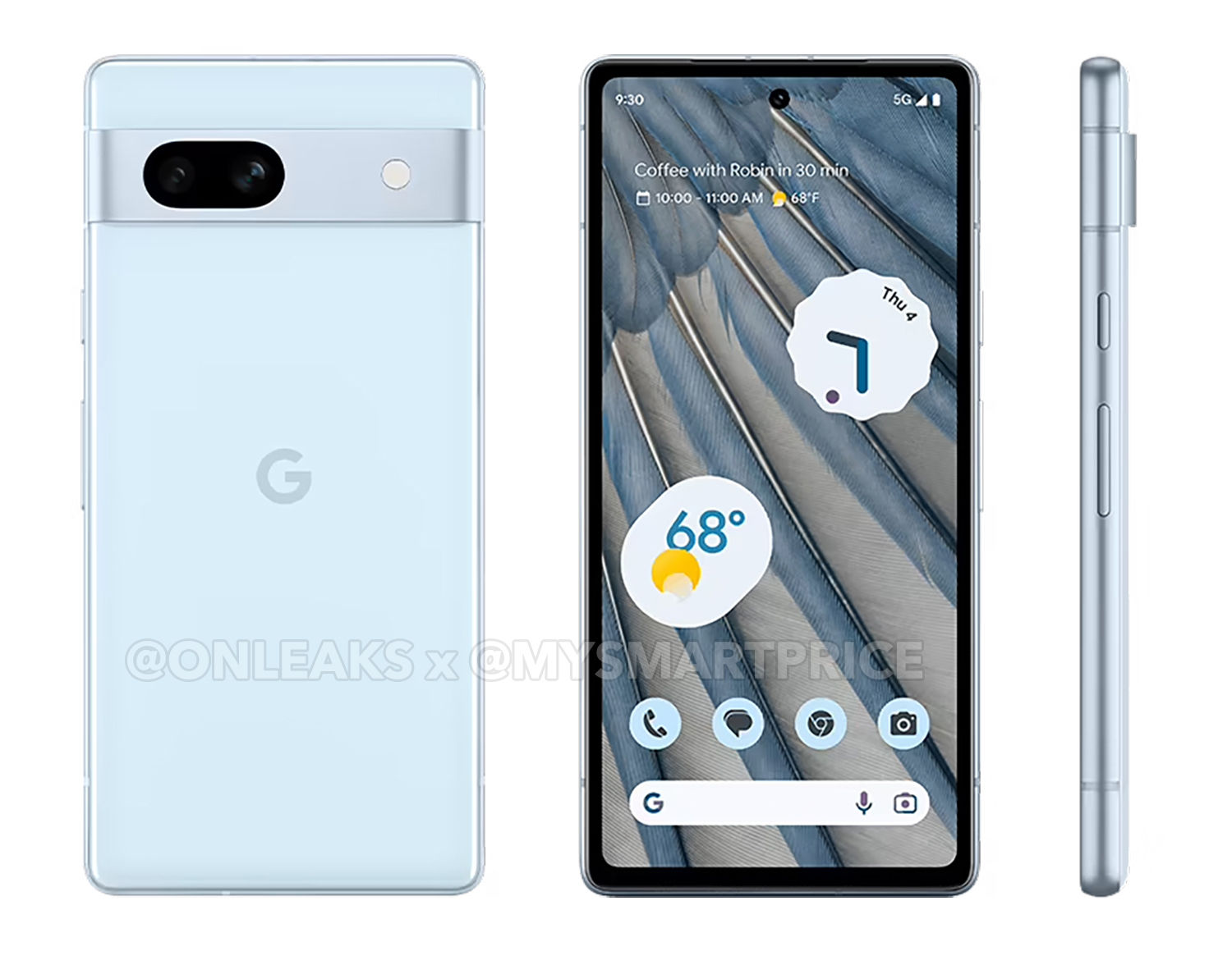 Google Pixel 7A features a 6.1 inch OLED screen with an upgraded