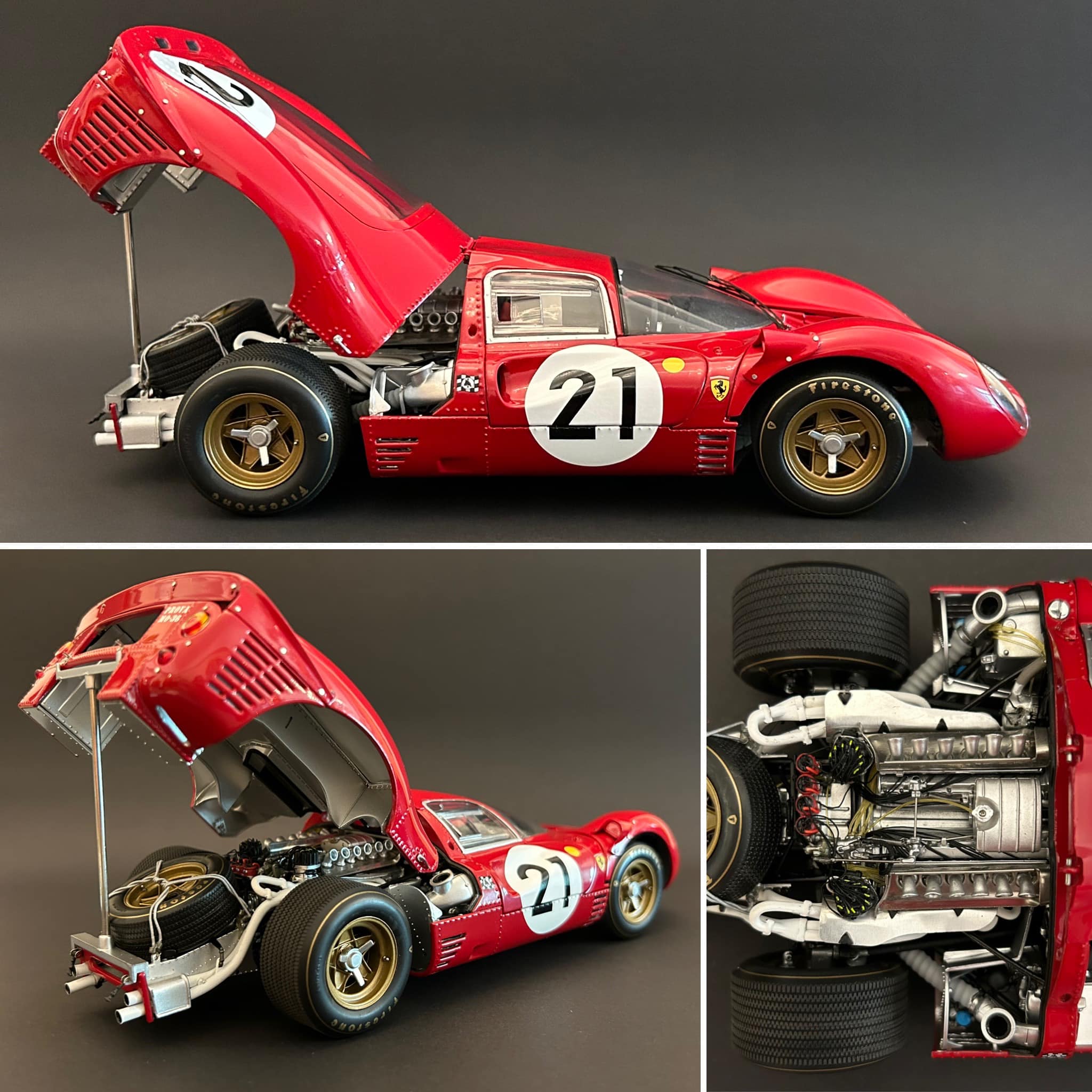PROBABLY ONE OF THE MOST DETAILED 1:18 SCALE MODELS! Ferrari 330