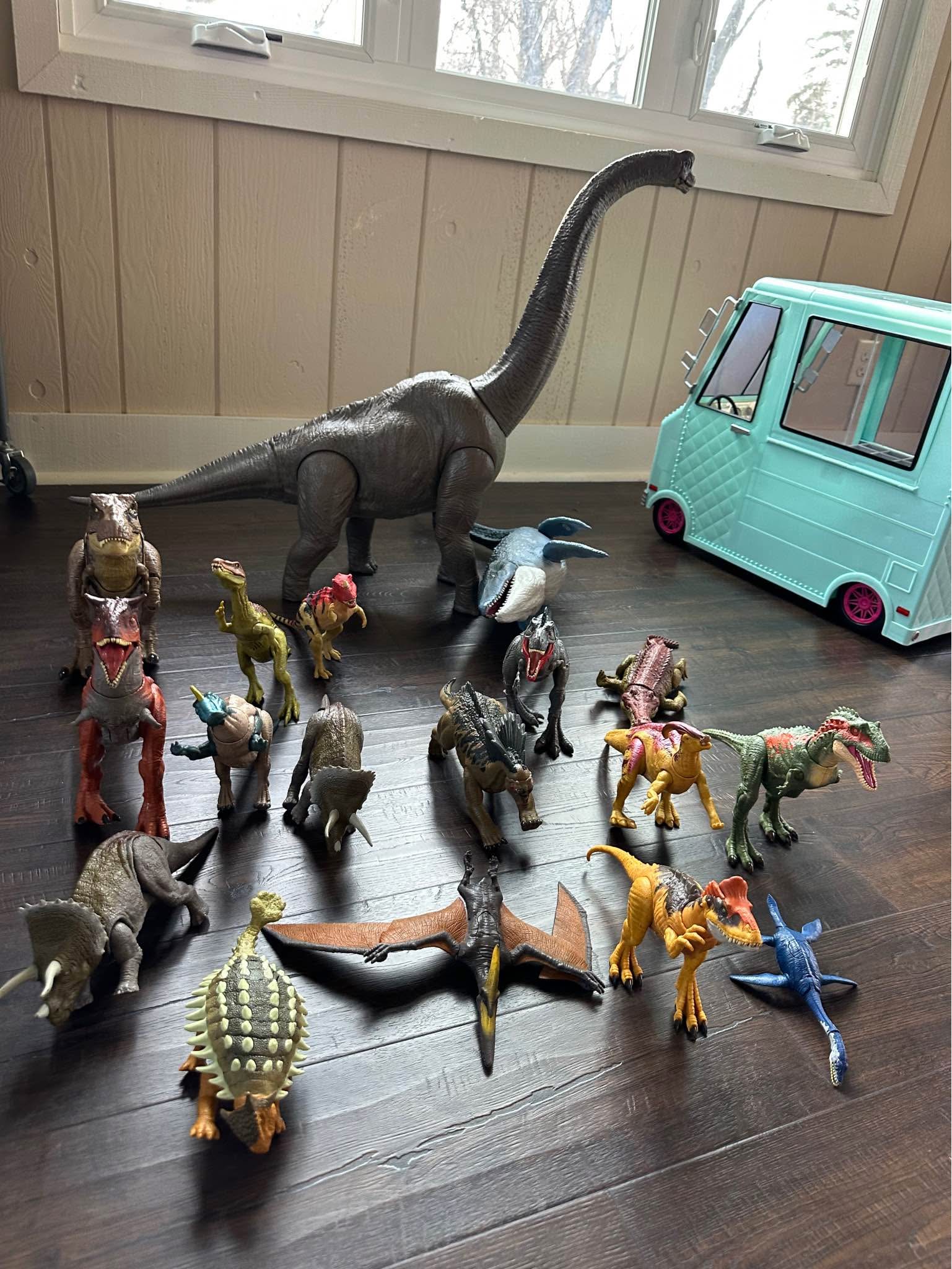 Jurassic Park Dinosaur toys 18 pieces - Action Figures - Sunnyvale ...