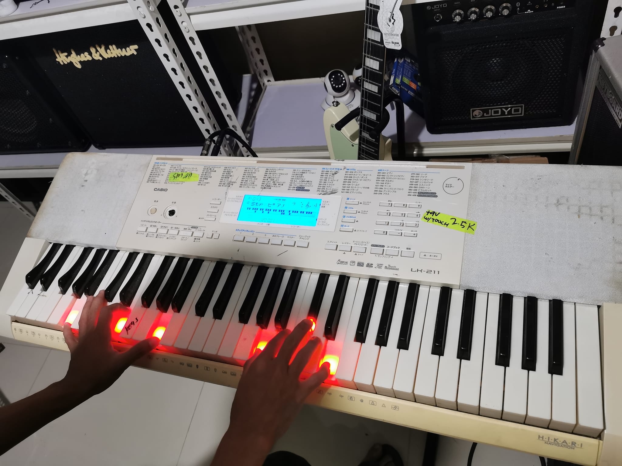 Casio Lk-211 2.5k only Sold Pm sa demo