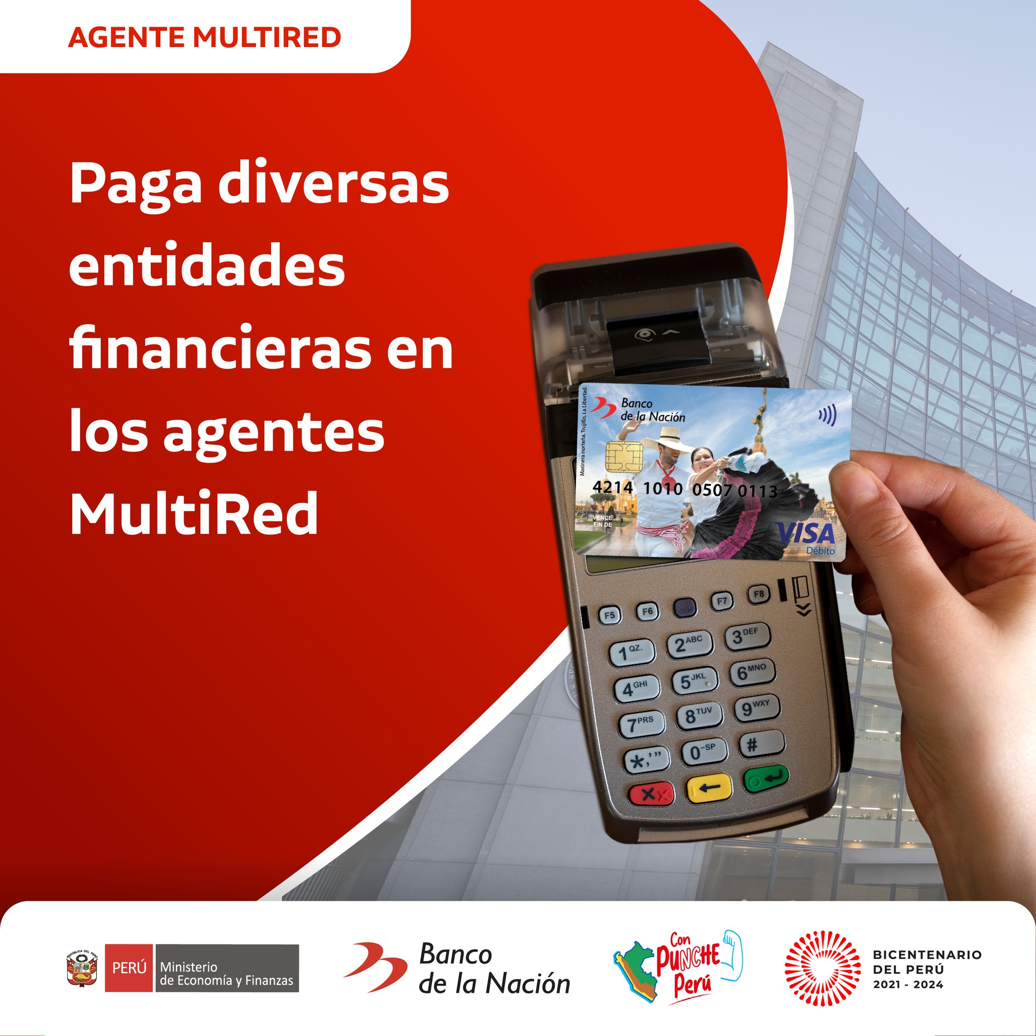 ¿Sabías que en los agentes MultiRed... - Banco de la Nación | Facebook