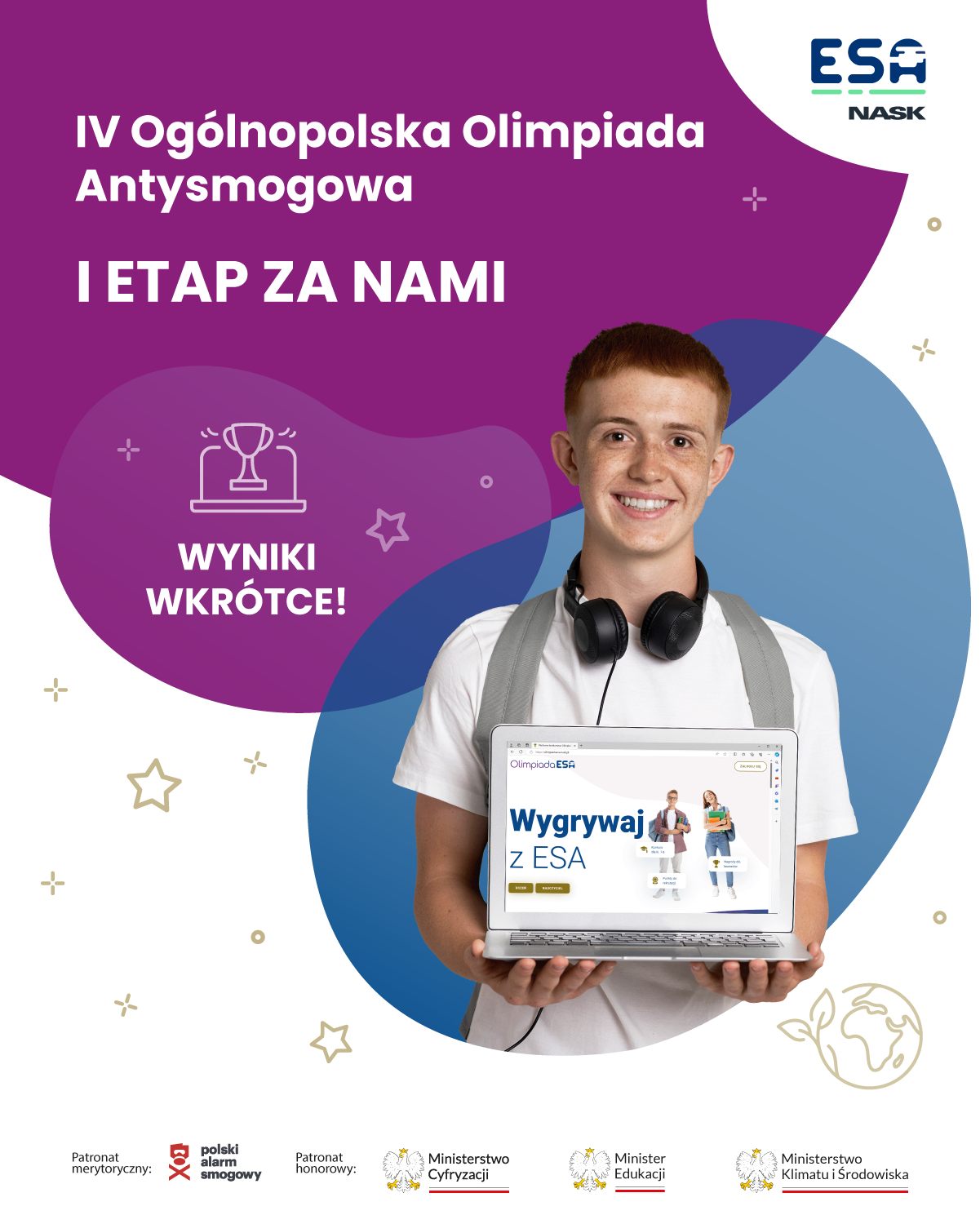 ESA - 📣 Zakończyliśmy I etap #OlimpiadaESA ‼️ 🔝Lista osób ...