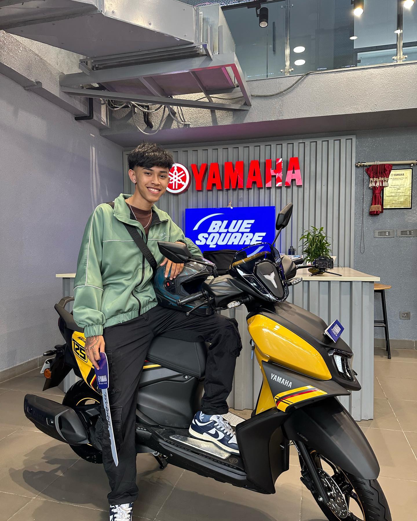 Yamaha Nepal - Congrats @shree_go.s for your new RayZR 125...