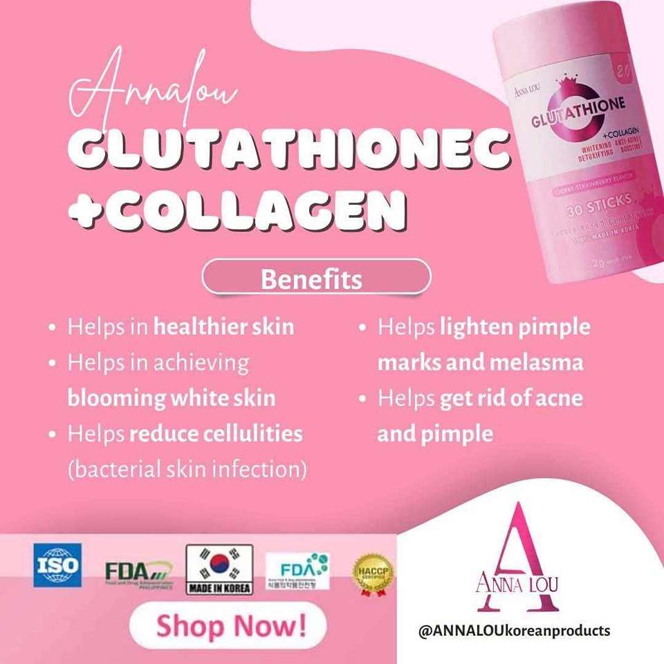 Gluta collagen lotion for skin brightening and hydration